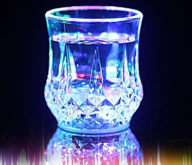 Blinkande Partyglas