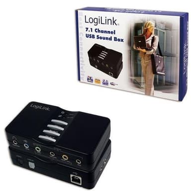 LogiLink USB-ljudkort 7.1-kanals