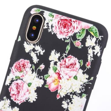 Baksideskal till iPhone X/XS, Flowers