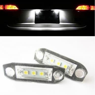 LED-skyltbelysning till Volvo S40/v60/S60/V70 m.fl