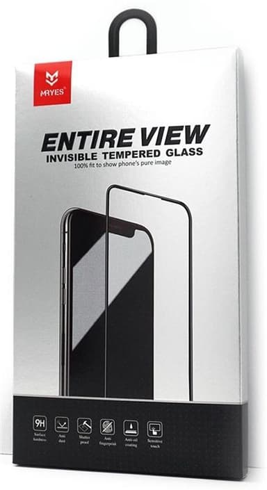 Mr. Yes Skärmskydd i härdat glas till iPhone XS Max med 3D-skydd
