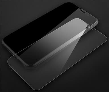 Mr. Yes Skärmskydd i härdat glas till iPhone XS Max med 3D-skydd