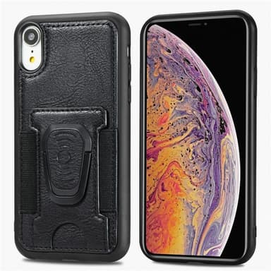 Mobilskal med ringhållare till iPhone 12 mini, Svart