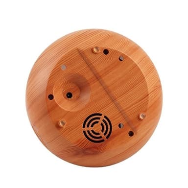 Luftfuktare trä LED-lampa, Ljust trä 240 ml