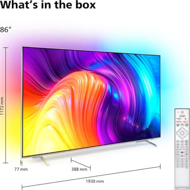 Philips 86” The One PUS8807 4K LED Ambilight Smart TV (2022)