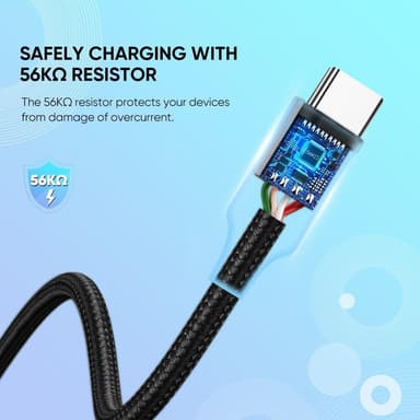 UGREEN USB C ha till USB A ha snabbladdning 3A 480Mbps 50cm