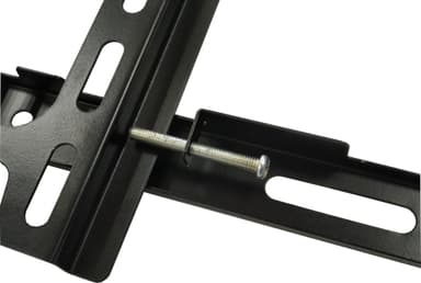 NÖRDIC väggfäste för skärm/tv, 23""-49"", fixerat/fast, max 30 kg, VESA kompatibelt upp till 300x300, svart