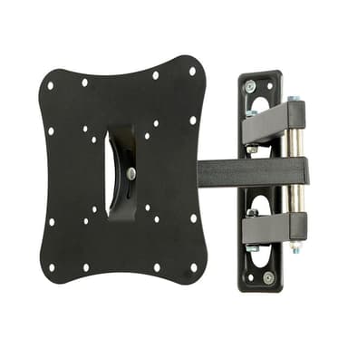 NÖRDIC Väggfäste för monitor och TV 14-42 två leder max 20kg vridbar och lutbar VESA 200x200 100x100 75x75 skärmfäste TV fäste
