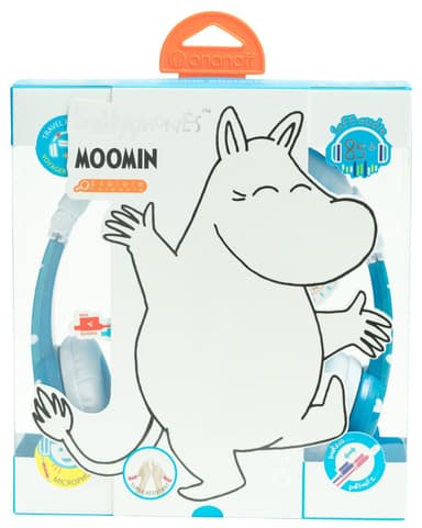 BuddyPhones Moomin - Mumintrollet on-ear hörlurar