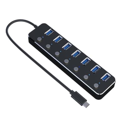 USB Mini Hub with Power Switch