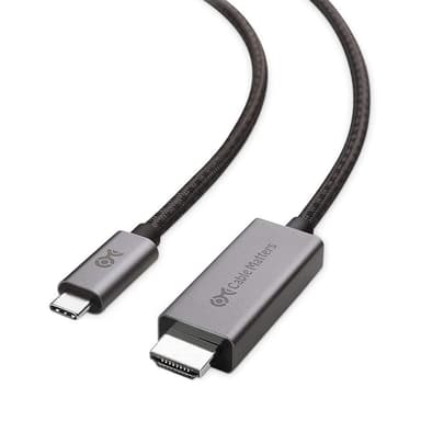 Cable Matters 1,8m USB-C till HDMI kabel 8K30Hz 4K 120Hz 48Gbps HDR  Kompatibel med Thunderbolt 4 och 3 - Elgiganten