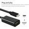 NÖRDIC USB C till HDMI adapter 4K i 30Hz 10cm svart