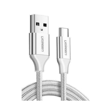 UGREEN USB C ha till USB A ha snabbladdning 3A 480Mbps 50cm vit