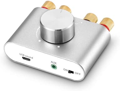NÖRDIC Bluetooth 5.0 Stereo amplifier digital Audio Class D förstärkare