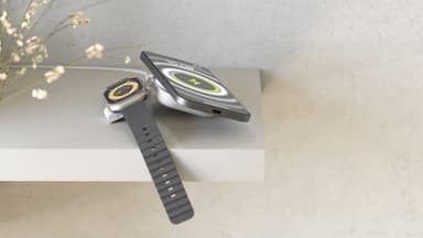 Zens 2-i-1 magnetisk trådlös laddare