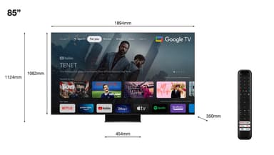 TCL 85" C845 4K QLED TV (2023)
