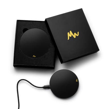 Marie Wolt trådlös laddare - Piano Black/Black