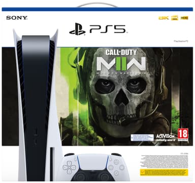 PlayStation 5 + COD MW2 paket