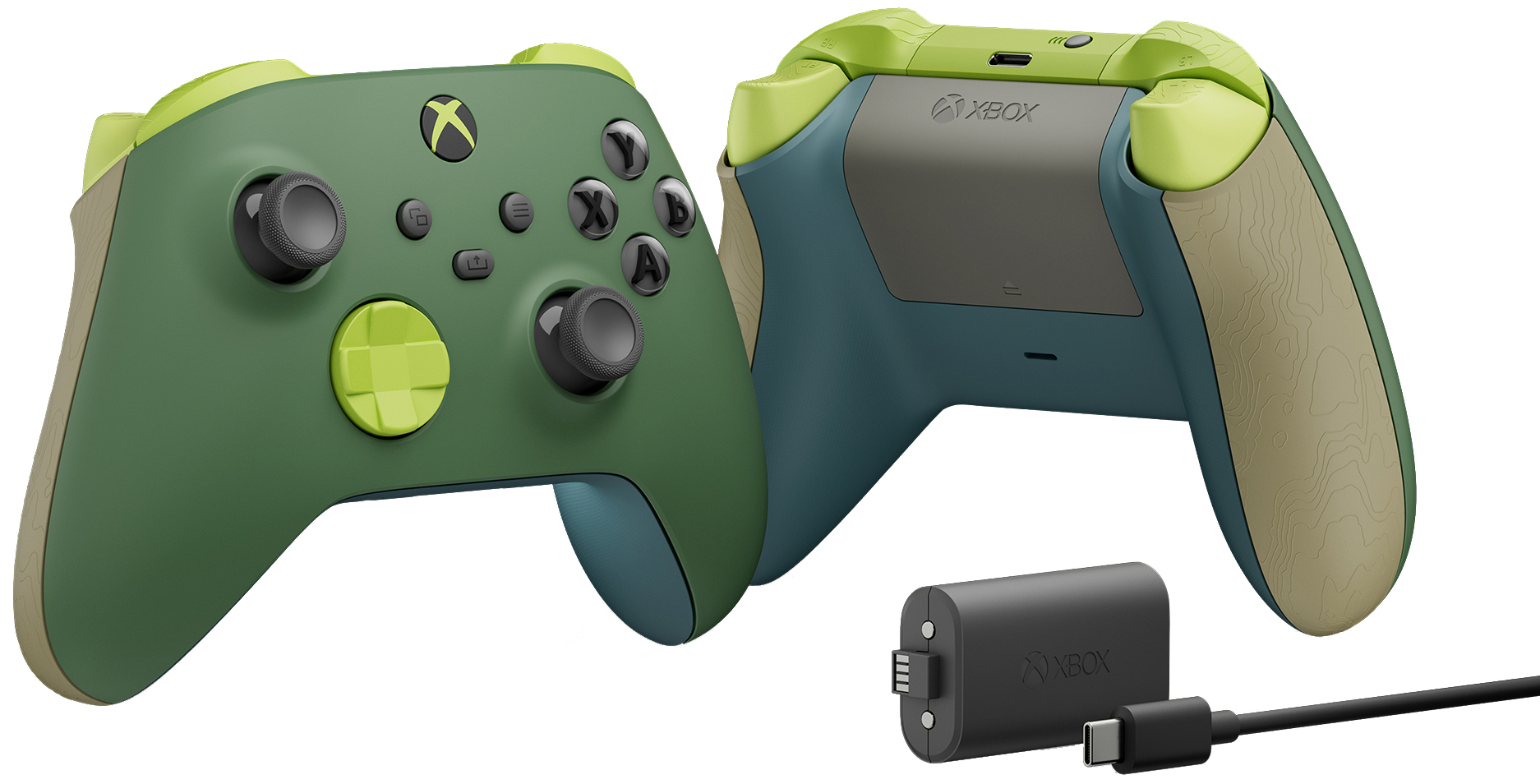 Microsoft Xbox WLC Remix m uppladdningsbart batteri