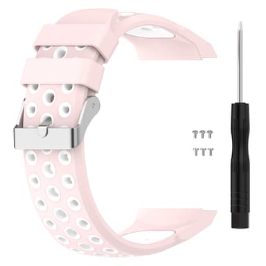 Urband silikon med skruvmejsel/skruvar Rosa Huawei Watch GT Cyber