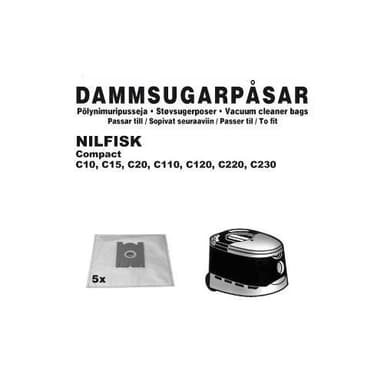 Champion Dammpåsar Nilfisk 5st