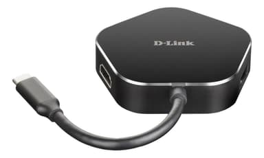 4-in-1 USB-C Hub with HDMI and Power Delivery