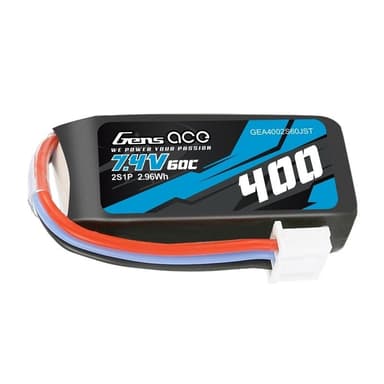 2s   400mAh - 60C - Gens Ace M1 / T15 JST