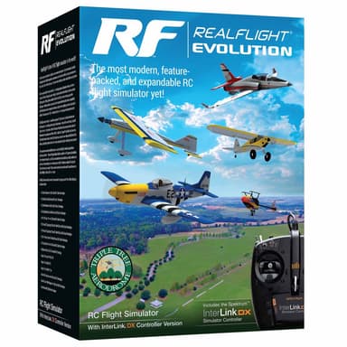 RealFlight Evolution Flight Simulator med kontroll