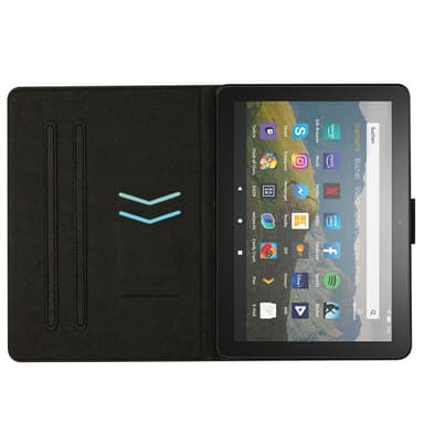 SKALO Amazon Fire HD 10/10 Plus (2021) Marmor Fodral - Motiv 2