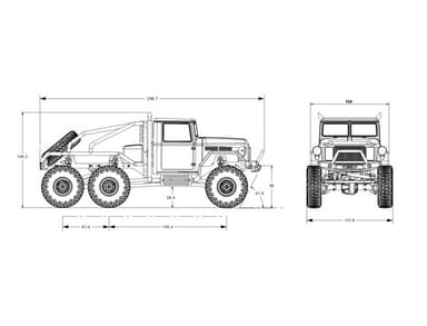 FTX Outback Mini X Sixer 6x6 Camo RTR