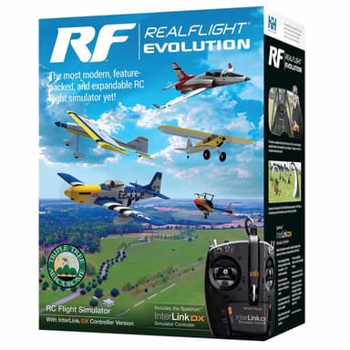 RealFlight Evolution Flight Simulator med kontroll