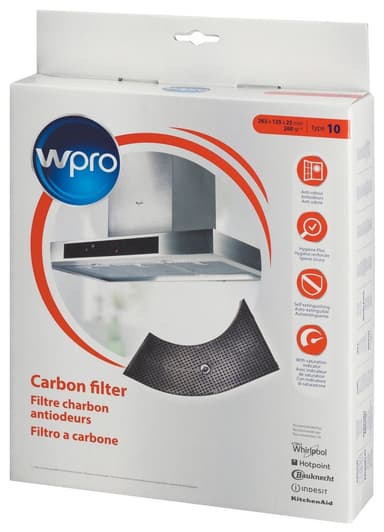 Wpro Kolfilter till köksfläkt CHF85