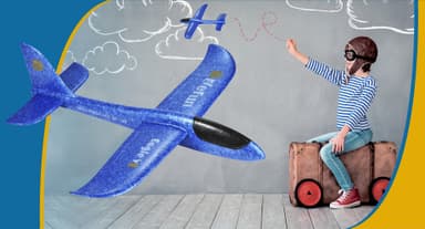 Elefun Eagle V2 - Mini glider kastare