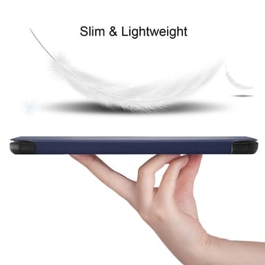 SKALO Lenovo Tab M7 (Gen 2/3) Trifold Fodral - Mörkblå