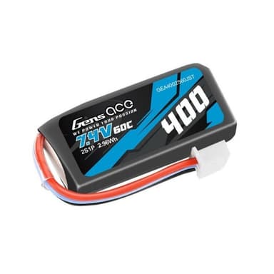 2s   400mAh - 60C - Gens Ace M1 / T15 JST