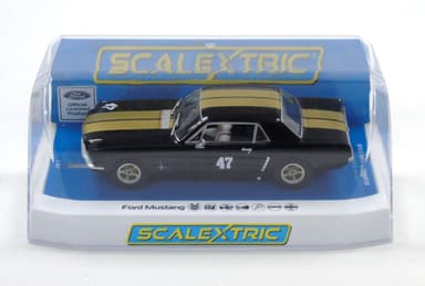 Scalextric Ford Mustang - Black and Gold