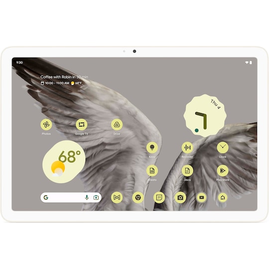 Google Pixel Tablet 11" med laddning/högtalardocka 8/256 GB (porslin)