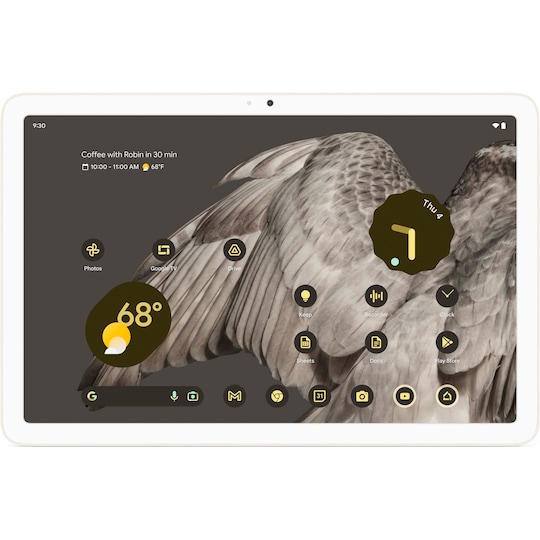 Google Pixel Tablet 11" med laddning/högtalardocka 8/128 GB (porslin)