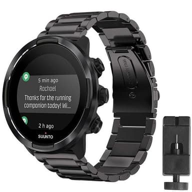 Armband rostfritt stål Suunto 7 - Svart