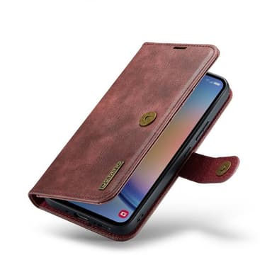 Mobilplånbok DG-Ming 2i1 Samsung Galaxy A24 4G - Röd