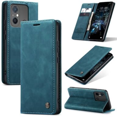 CaseMe Smart Magnet FlipCase Xiaomi Redmi 12C - Blå