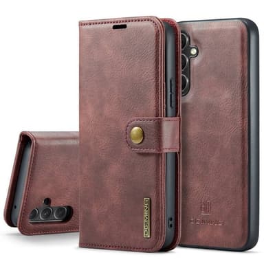 Mobilplånbok DG-Ming 2i1 Samsung Galaxy A54 5G - Röd