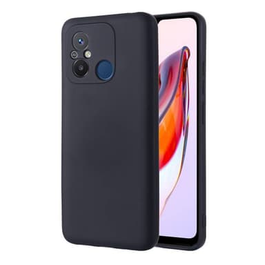 Liquid silikon skal Xiaomi Redmi 12C - Svart