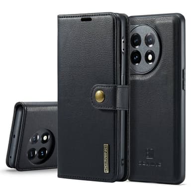 Mobilplånbok DG-Ming 2i1 OnePlus 11 - Svart