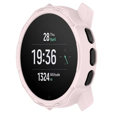 Armour silikon skal Suunto 9 Peak - Ljusrosa
