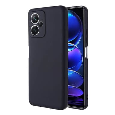 Liquid silikon skal Xiaomi Redmi Note 12 5G - Svart