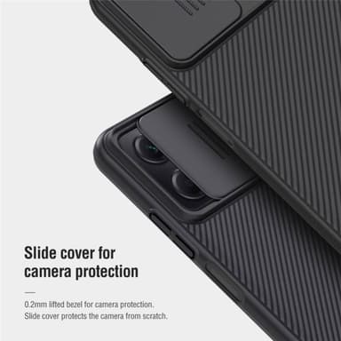 Nillkin CamShield skal Xiaomi Redmi Note 12 5G - Svart