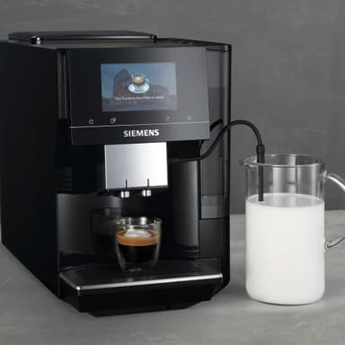 Siemens EQ.700 espressomaskin TP703R09 (svart)