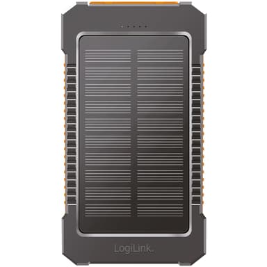 Solcells-Powerbank 6000mAh 2xUSB-A 10W
