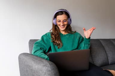 JBL Tune 770NC trådlösa around ear-hörlurar (lila)